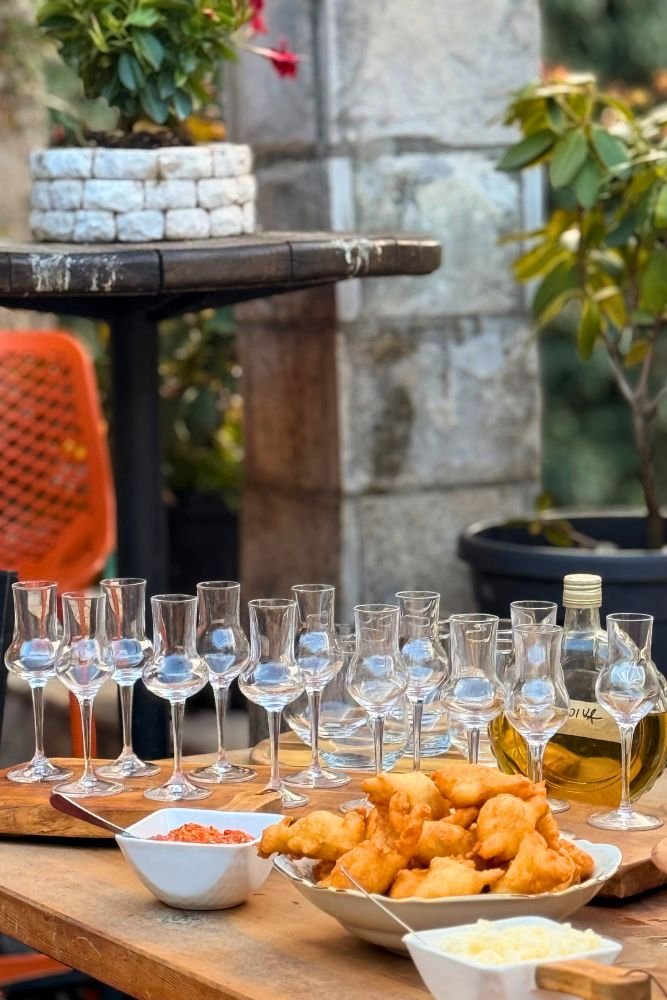 Family-made wine tasting in Kruševice village
