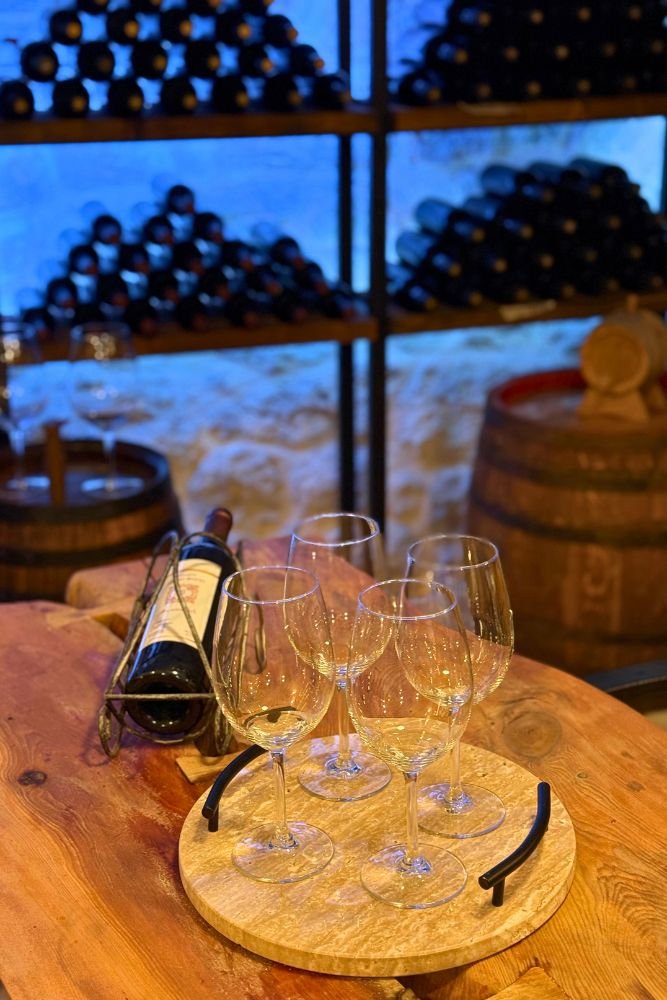 Local wine and homemade specialties