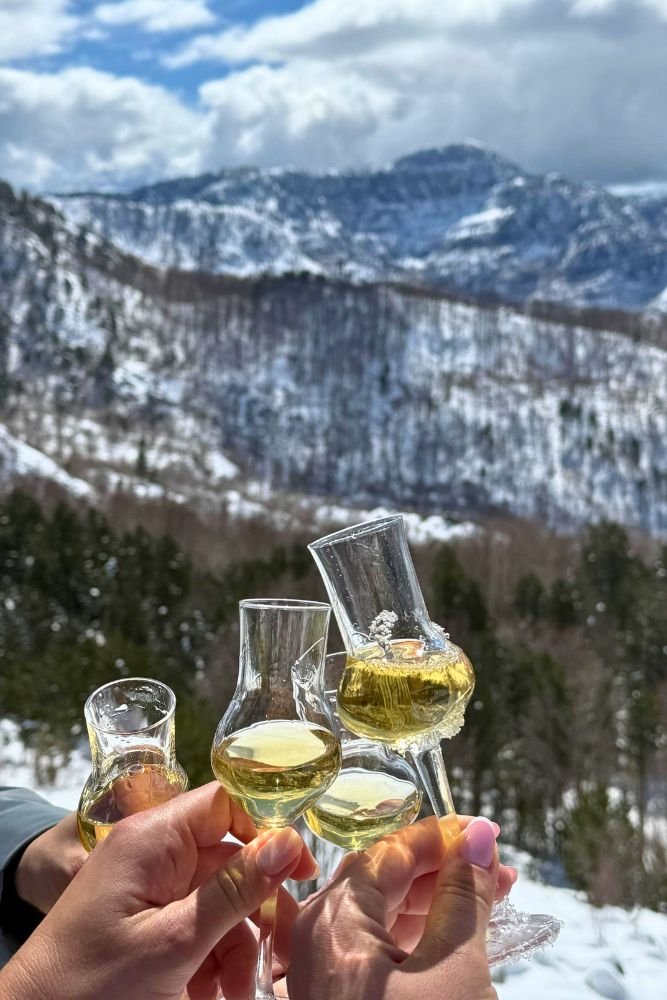 Traditional Montenegrin local flavors