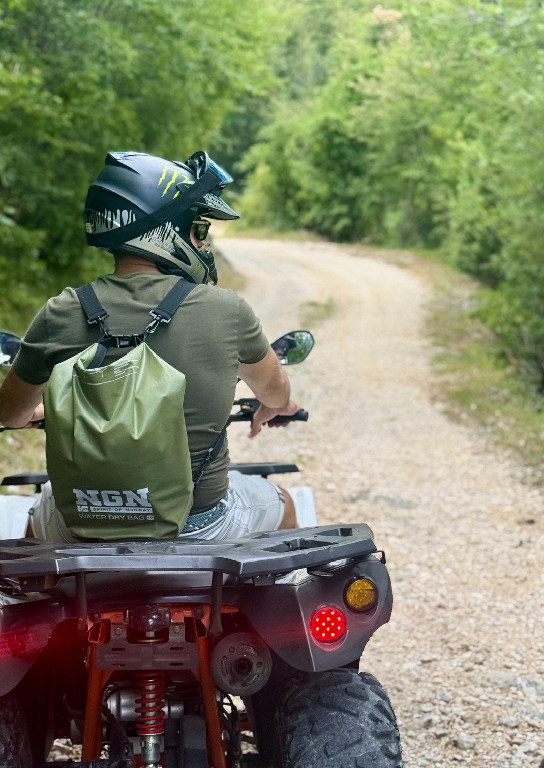 Panoramic viewpoint on the Vidov Vrh quad tour